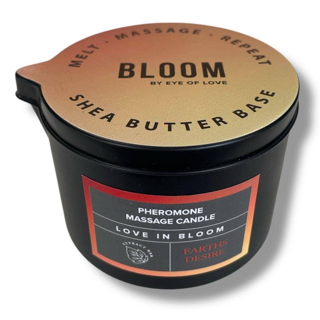 Bloom Earth’s Desire Pheromone Massage Candle