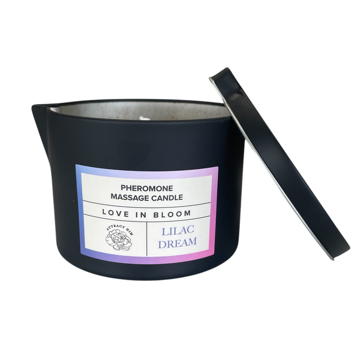 Eye of Love Lilac Dream Pheromone Massage Candle – To Attract Him