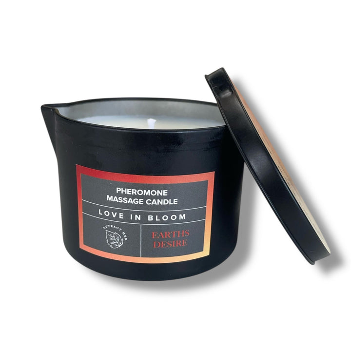 Bloom Earth’s Desire Pheromone Massage Candle