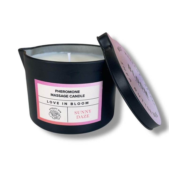 Bloom Sunny Daze Pheromone Massage Candle