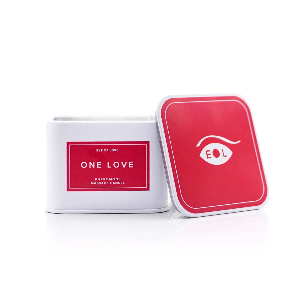 One Love Pheromones Massage Candle