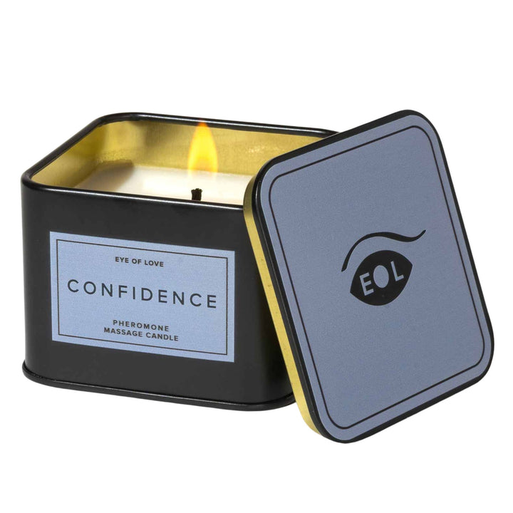 Confidence Pheromone Massage Candle