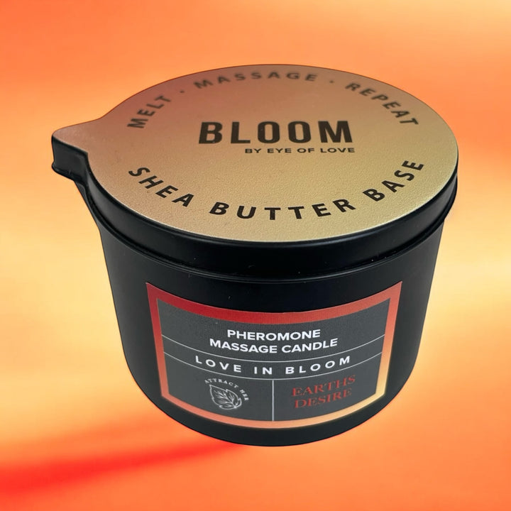 Bloom Earth’s Desire Pheromone Massage Candle